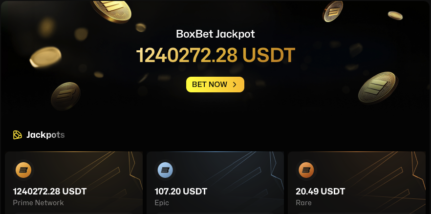 BoxBet.io Jackpots